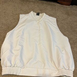 mens sz medium Nike golf windbreaker vest